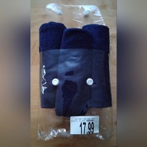 Koala Baby 3-Pack Terry Liner - Dark Navy